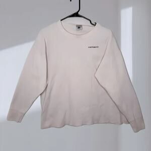 Carhartt Embroidered Logo Long Sleeve Waffle Knit Shirt (Men’s 3XL)